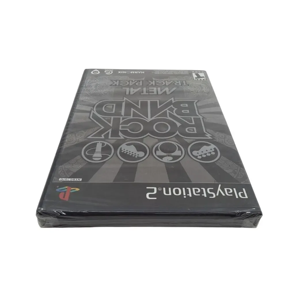 Rock Band: Metal Track Pack (Sony PlayStation 2, 2009) PS2 New Sealed